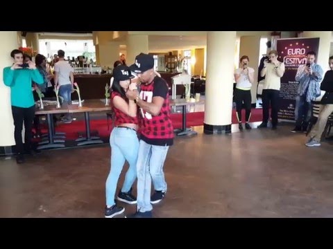 Tchint & Janina (KIZOMBA-DAY Münster 03/2016)
