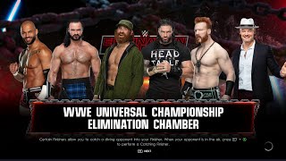 WWE 2K22 Elimination Chamber Match Gameplay