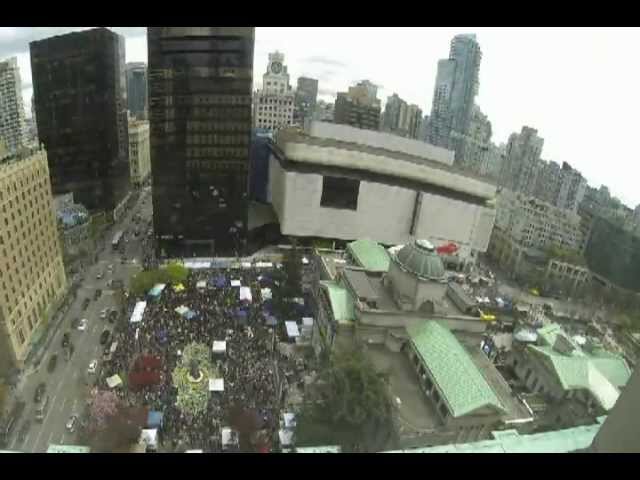 Time lapse of 420 2013 at The Vancouver Art Gallery