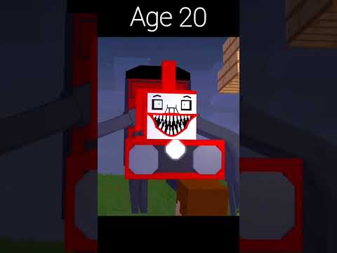 Gameplay Bite - scary choo choo charles Hell's comin in minecraft #minecraft #shorts
