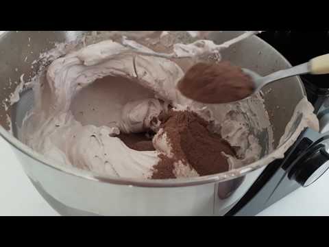 Como Fazer CHANTILLY DE CHOCOLATE