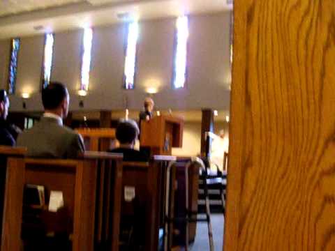 FUNERAL MASS FOR DAVID DALHOVER, 10/23/2010, Processional into church