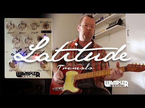 Wampler Latitude Deluxe Tremolo 2014 - White image 5