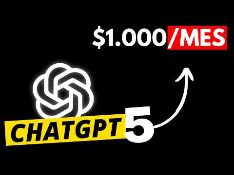 3 Formas de Ganar Dinero con el Nuevo ChatGPT-5 (Guía Paso a Paso)