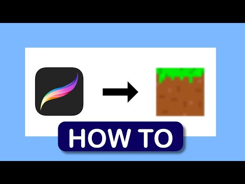 How to create Minecraft textures with Procreate