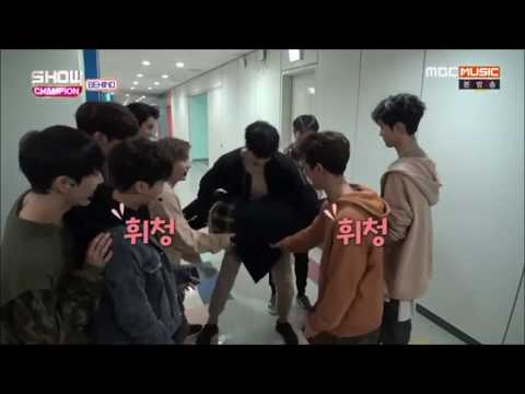 PENTAGON Funny Clip #75 - Representing the slogan of Show Champion 😂😂
