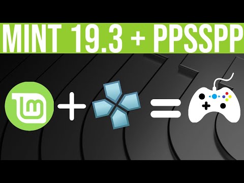 gaming on Linux mint 19.3 using  PPSSPP (July 2020)
