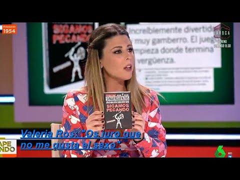 Valeria Ros: "Os juro que no me gusta el sexo"