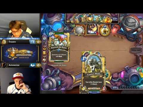 Fr0zen vs Amnesiac - Hearthstone Grandmasters Americas - Week 2