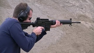 AR-180B With LAR-15 Pistol Magazine
