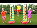 Diana and family games with kids for outside