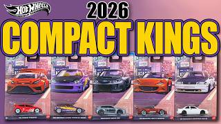 Unboxing 2026 Hot Wheels COMPACT KING Series - First Look!
