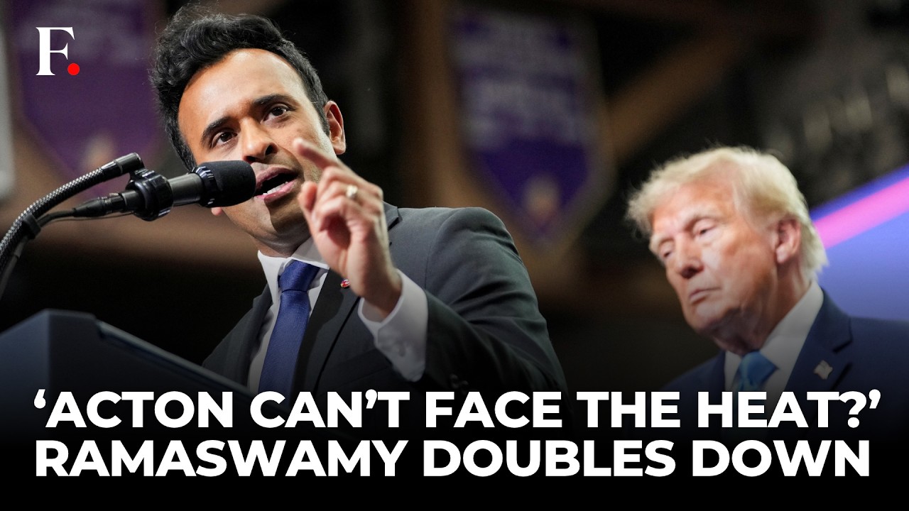 'If You Can’t Debate, You Can’t Run' Vivek Ramaswamy Targets Amy Acton in Fiery Ohio Attack | N18G