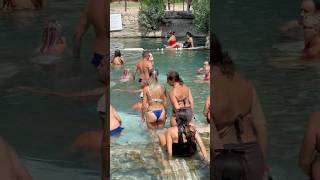 ☀️The Wonder Of Cleopatra Pool Fun Pamukkale Turkey -Good Day?️ #cleopatra #pamukkale