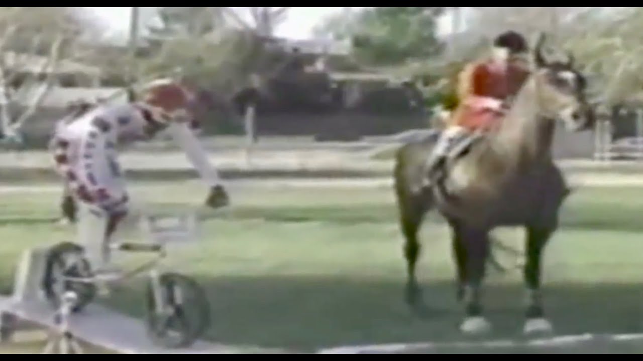 BMX vs Horse | R.L. Osborn | That's Incredible | 1984