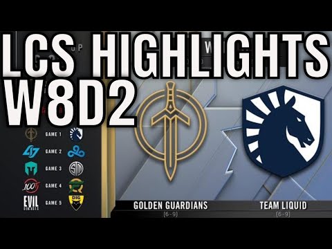 LCS Highlights ALL GAMES Week 8 Day 2 Spring 2020 League of Legends Championship Series
