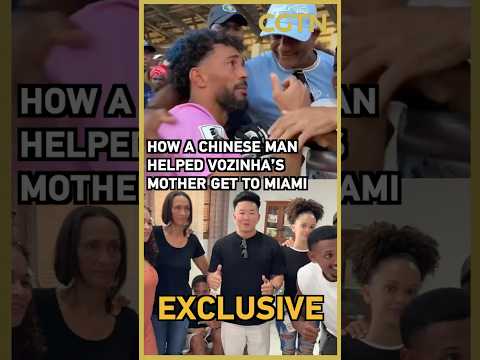Exclusive: How a Chinese man helped Vozinha's mother travel to the US for the World Cup