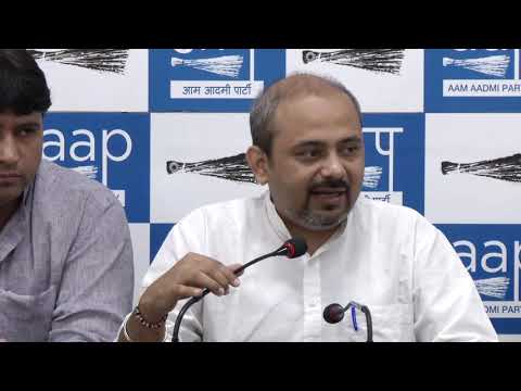 AAP Senior Leader Dilip Pandey Briefs on MCD Scam