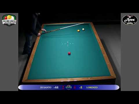 20 Marzo 2023 - Lorenzo Vs DI Santo -  Live Dal Palabiliardo Rho -