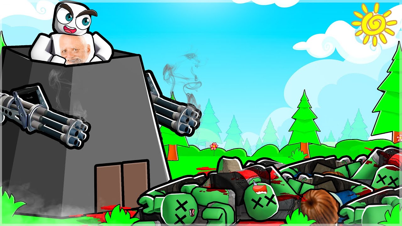 Upgrading My Zombie Base Until I Kill Literally Everything