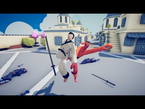 BRO TAEKWONDO CHAMPION & KICKBOXER vs EVERY UNIT - TABS - Totally Accurate Battle Simulator