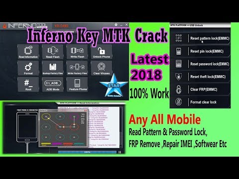Inferno Tool crack Latest 2018 | Inferno Mtk Read Pattern Lock/FRP/Repair IMEI Tool Video
