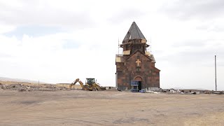 Ներքին Բազմաբերդում կառուցվում է Սուրբ Աստվածածին եկեղեցին