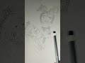 Radha krishna drawing watch till end #shorts #viral