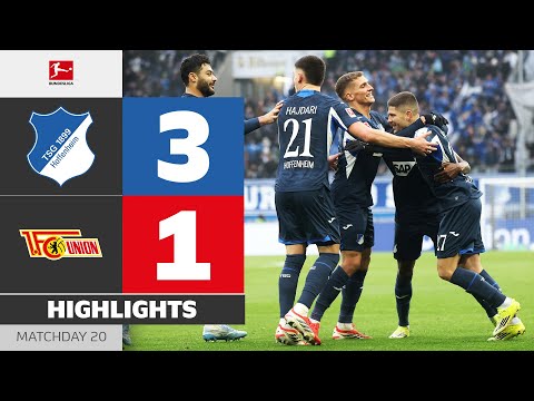 Estadísticas Hoffenheim vs Union Berlin, Bundesliga Jornada 20