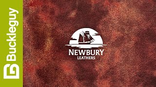 Newbury Leathers, Craze | Red | USA Leather Demo