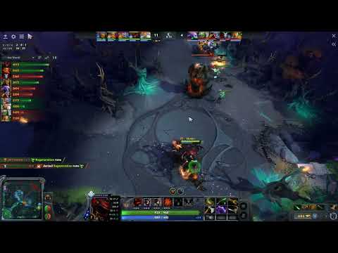 Miracle - Shadow FIend Safelane vs MinD ContRoL Timbersaw | Dota 2 7.32b Gameplay