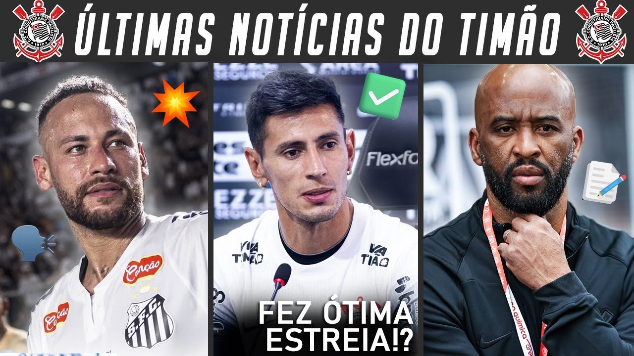 TIMÃO CLASSIFICADO! NEYMAR DISSE NÃO TER MEDO DS RIVAIS! FABINHO AINDA PODE CONTRATAR! ANGILERI E+