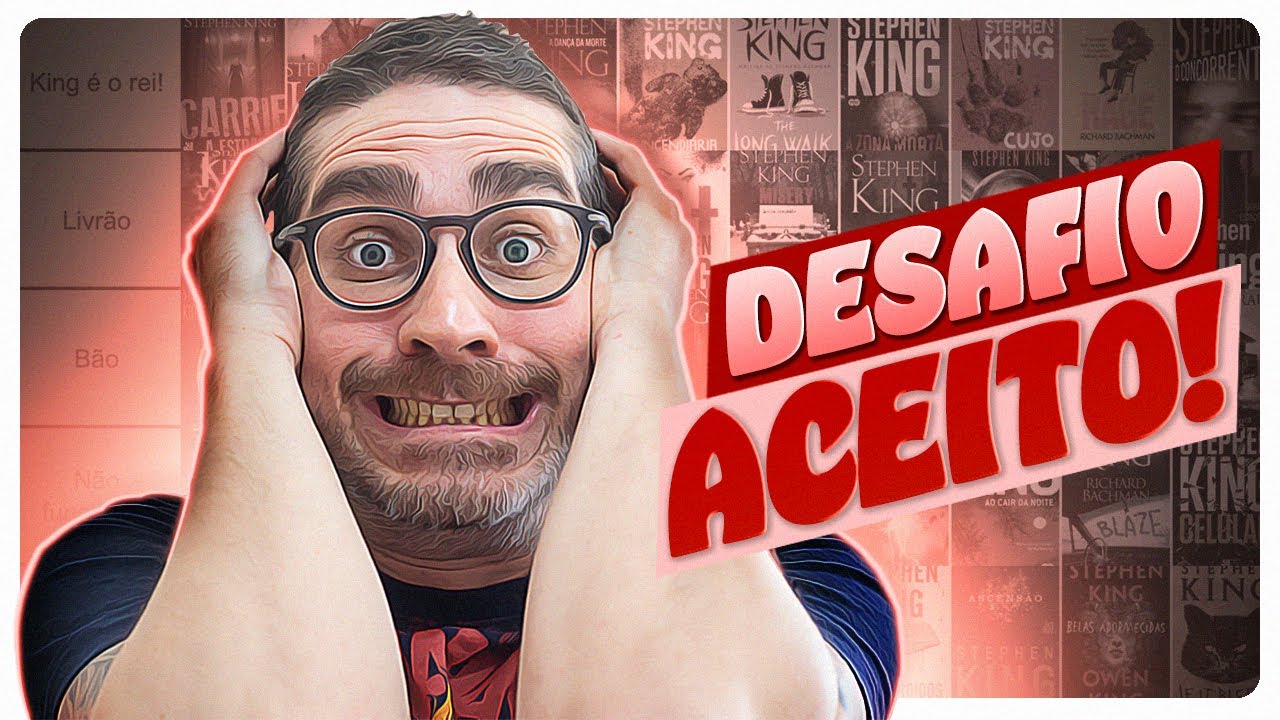 RANKEANDO OS + DE 70 LIVROS DO STEPHEN KING QUE EU JÁ LI!