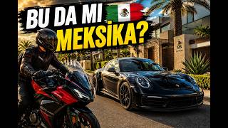 Meksika'nın Zenginleri Böyle Yaşıyor! Lüks Mahallede Motorla Gezdim