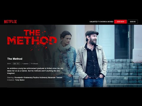 The method Netflix Russian crime detective series season 1 trailer | метод сериал – сезон 1 трейлер