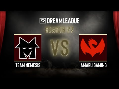 Dota2 - Team Nemesis vs Amaru Gaming - DreamLeague Season 27 - Group Stage