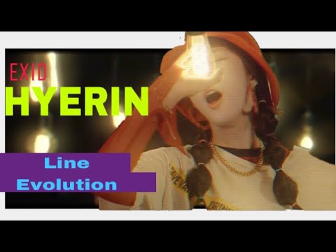 EXID - HYERIN | Line Evolution