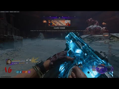 Hard Mode Calling Card Challenge, Solo | BO7 Zombies