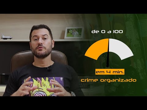 De 0 a 100 em 4 minutos - Crime Organizado - Prof. Dickson Cosseti