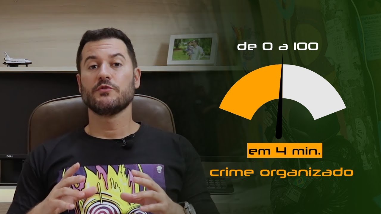 De 0 a 100 em 4 minutos - Crime Organizado - Prof. Dickson Cosseti