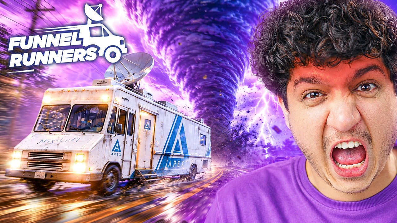 THE TORNADO IS FOLLOWING US