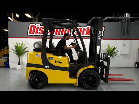 YALE GLP060VXEVSE093 6,000 lb LP(Propane) #391J - Forklift for Sale