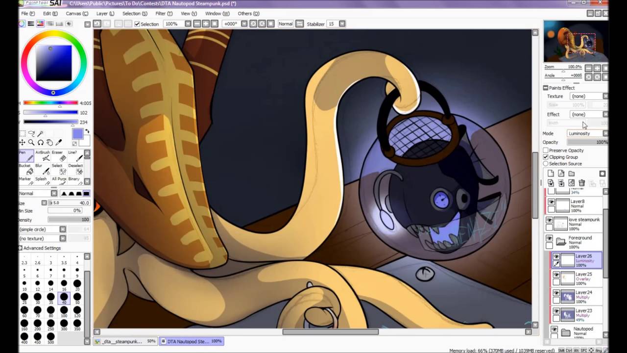 Steampunk Revolution | Contest Entry Speedpaint