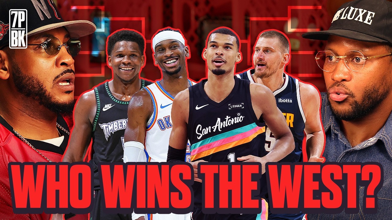 Carmelo Anthony & Rudy Gay Predict the West Winner: Jokic, Ant, Wemby & More