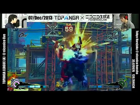 Wao (Oni) vs Kazunoko (Yun) - SSF4 AE2012