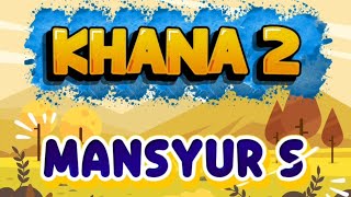 Download lagu MANSYUR S / KHANA 2 ( KARAOKE ORIGINAL) mp3