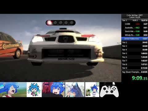 Colin McRae: DiRT | Career Any% 2:07:56 (LRT)