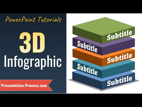 Create 3D Stacked Blocks Infographic Diagram in PowerPoint Create 3D Stacked Blocks Infographic Diagram in PowerPoint