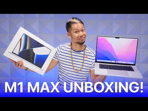 M1 Max MacBook Pro Unboxing & First Impressions!