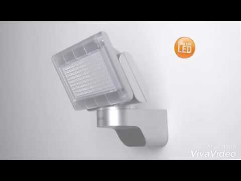 Video Proiector cu led  si senzor de miscare  12W  XLED HOME 1 Negru